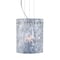 Besa Lighting Tamburo 8 Cable Pendant, Clear Stone, Satin Nickel Finish, 1x11W LED 1KG-400600-LED-SN - alternate 1